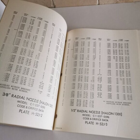 Chemetron Halon 1301 Fire Systems Design Manual 1978 Montreal Protocol Banned - Picture 8 of 8